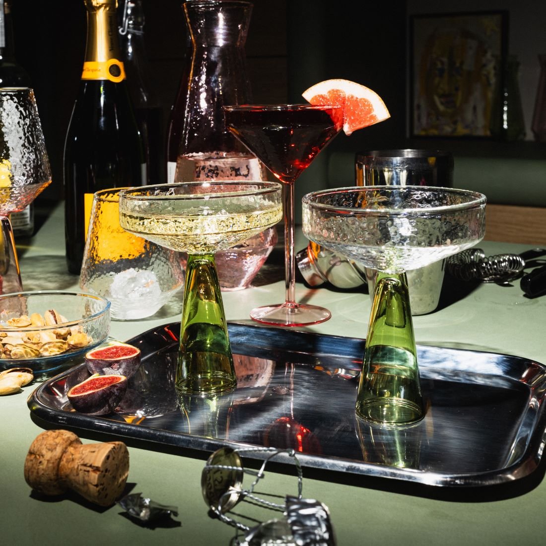 Coupe Claude green styling Brut Homeware 4 web