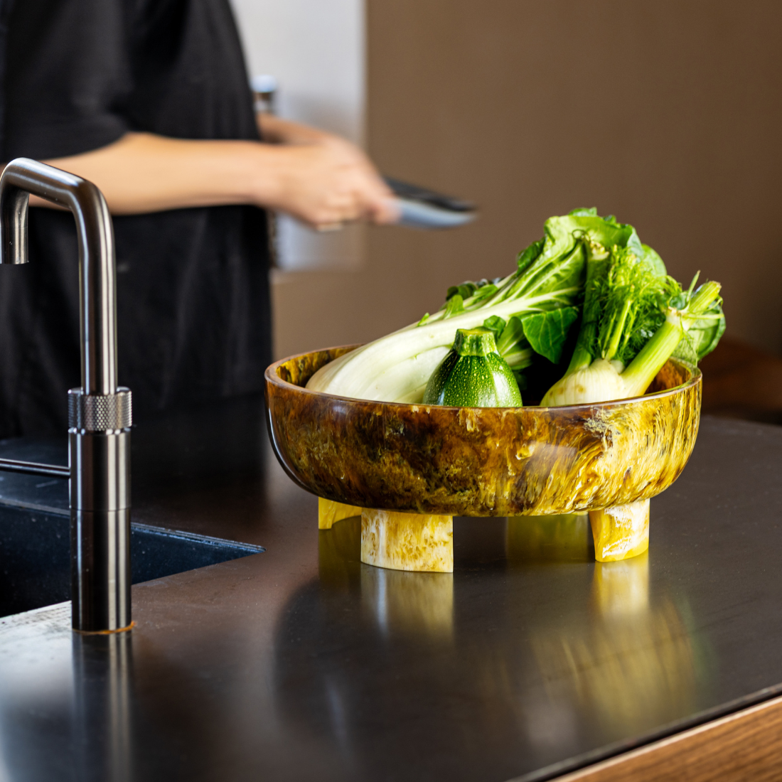 Salad Bowl Tiger, Pavone styling, Brut Homeware 1 web