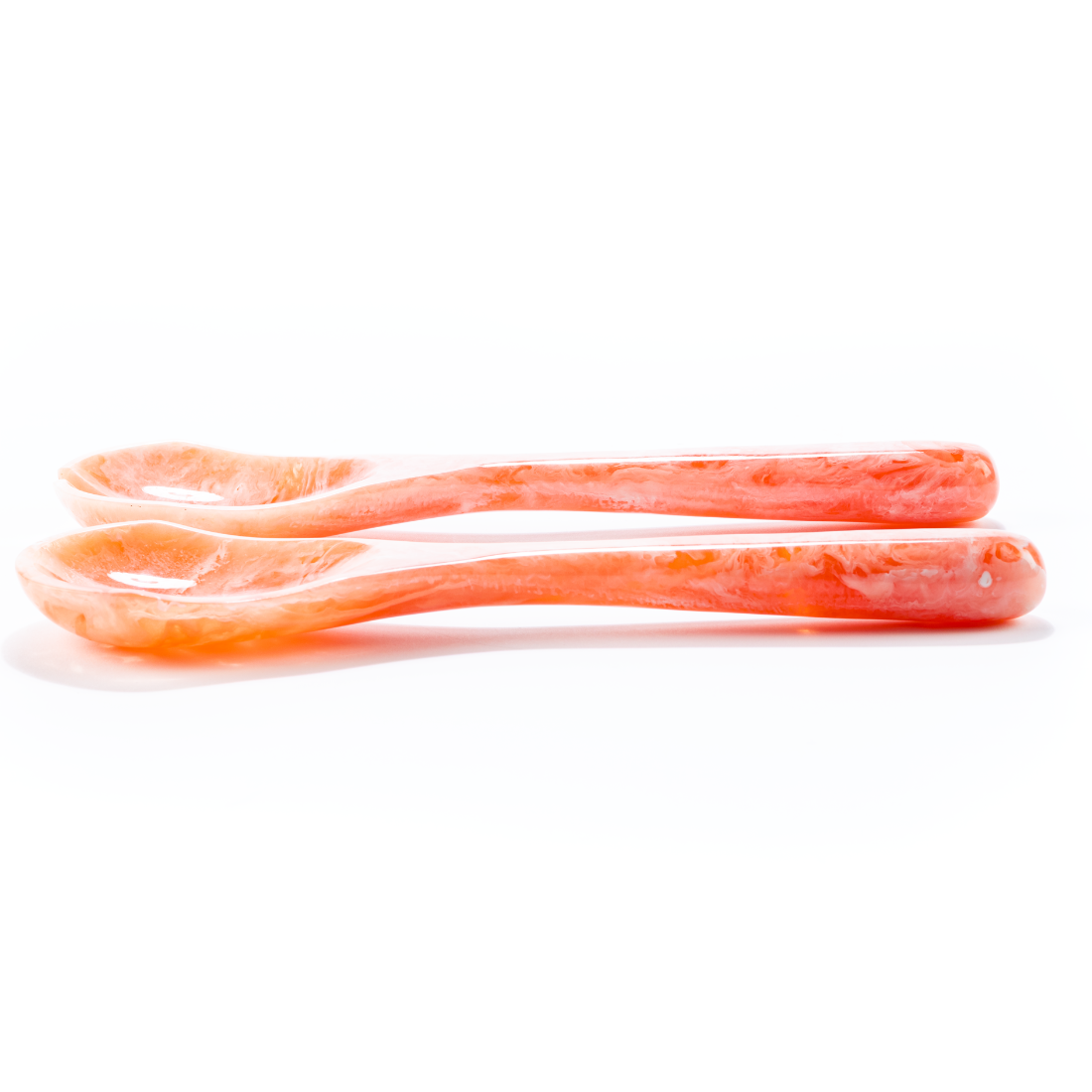 Salad Servers Pavone, salmon 2 web