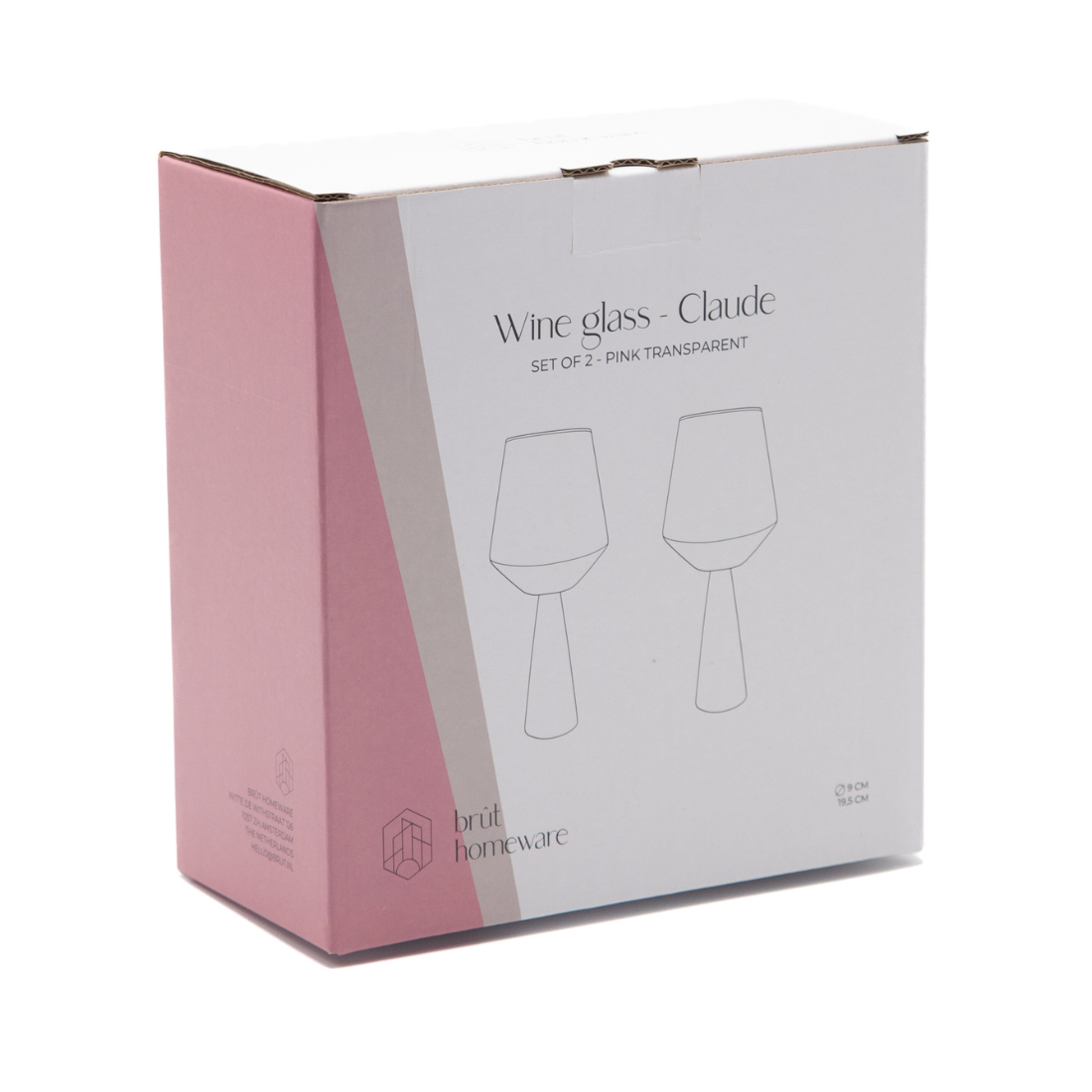 Wine glass Claude pink Brut 4 web